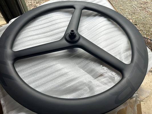 CARBON BIKE WHEELS - PRO:  Tri-Spoke Wheel